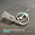 Disposable Safety Blood Collection Set with Holder